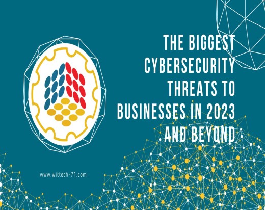 The Biggest Cybersecurity Threats to Businesses in 2023 and Beyond